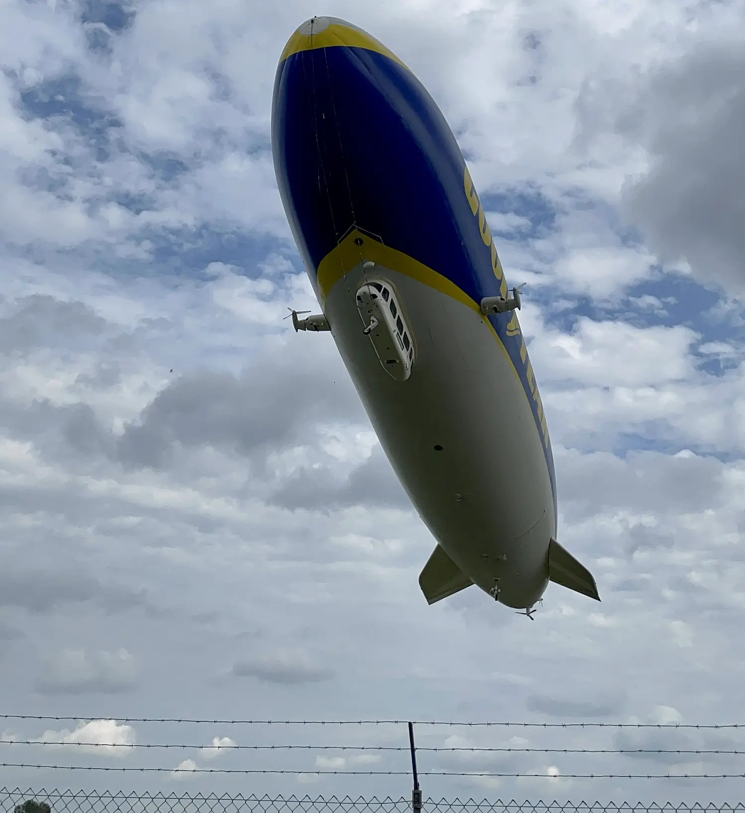 Zeppelin in Friedrichshafen am Bodensee