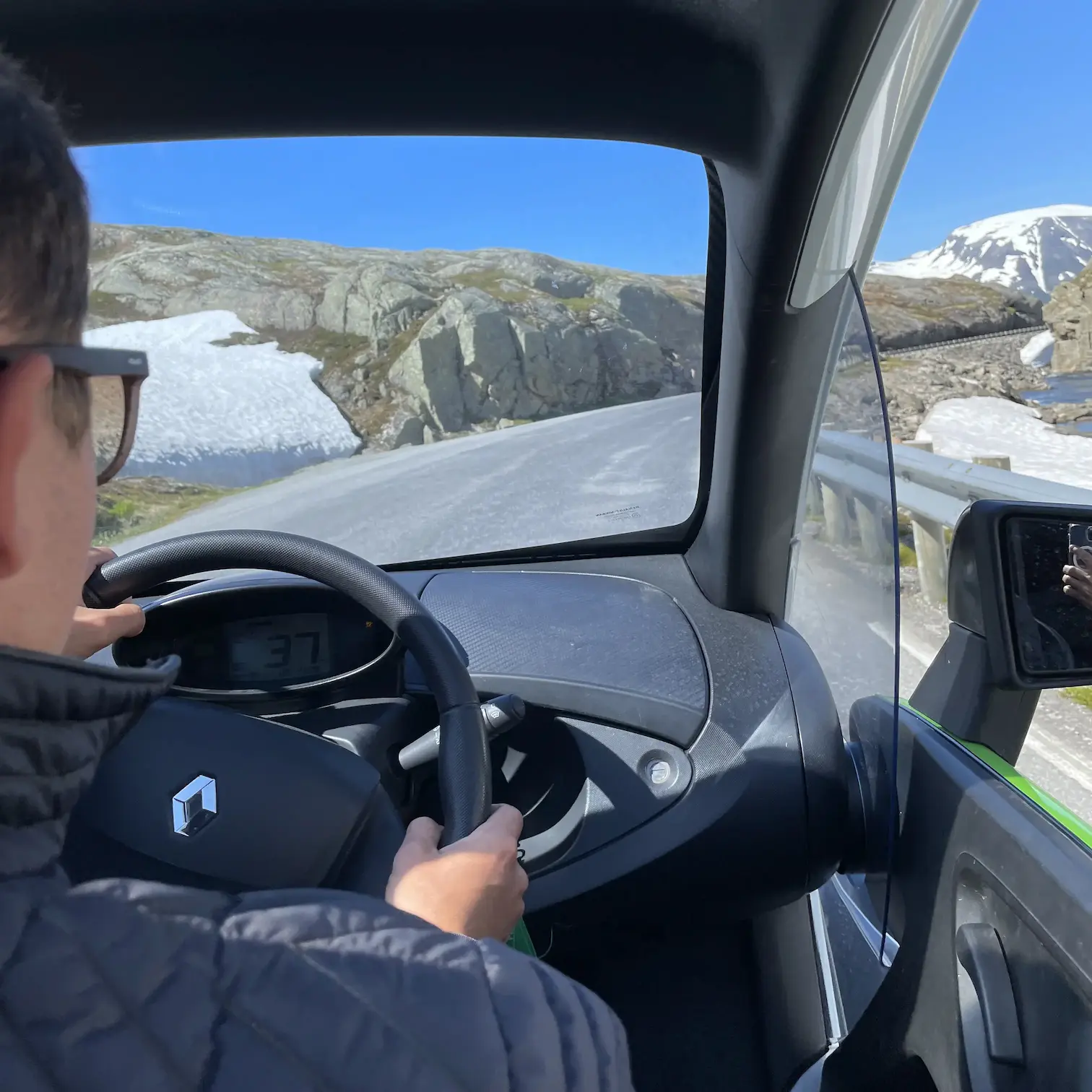 Fahrt zum Geiranger Skywalk