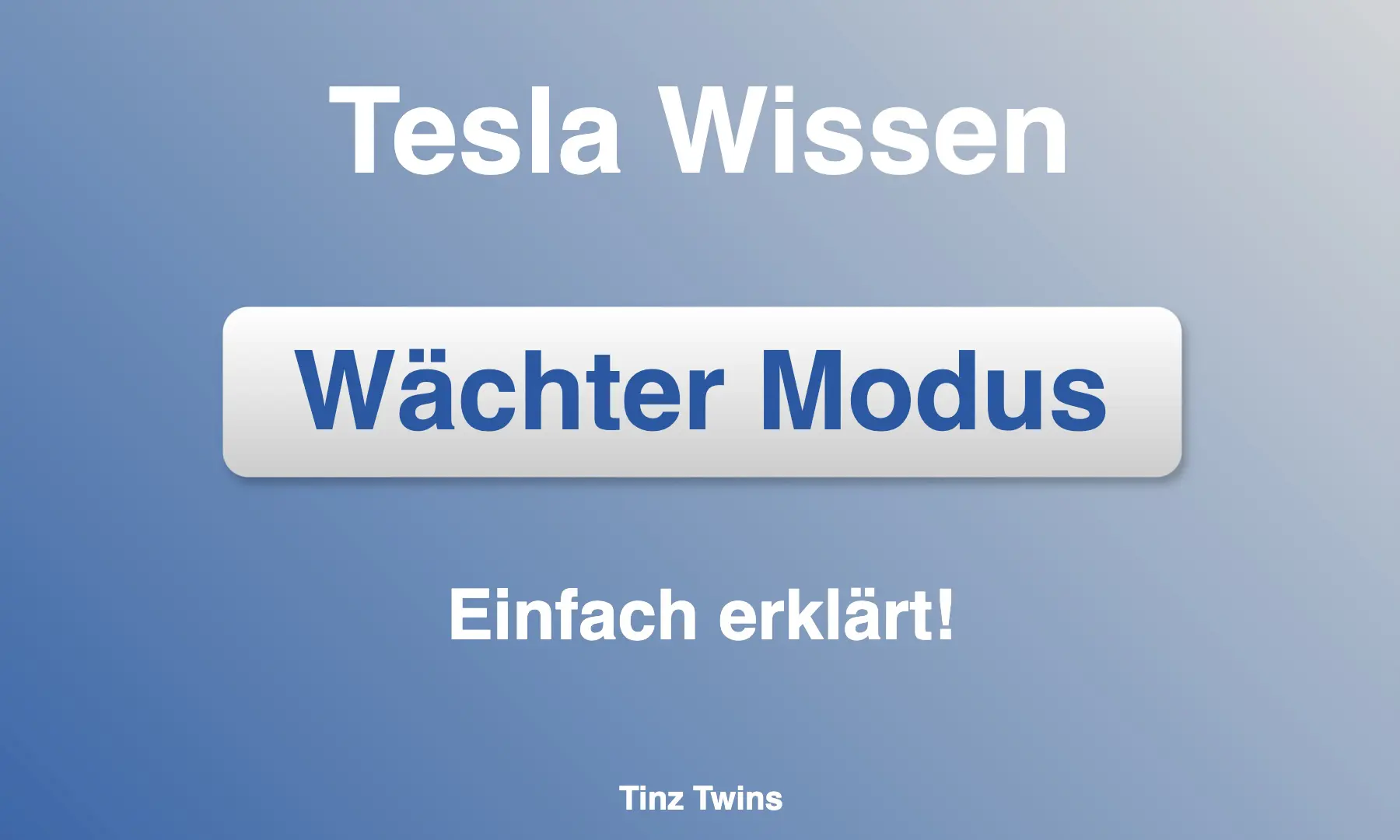 Tesla Wächter Modus