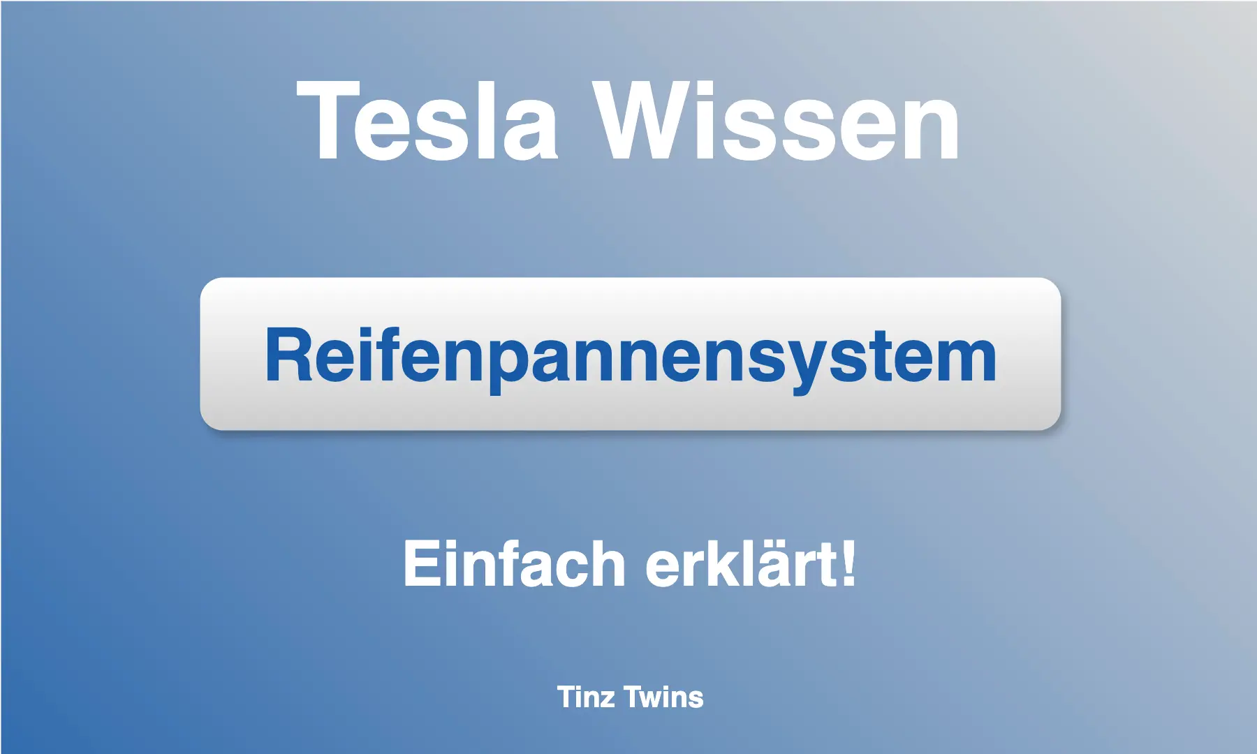 Reifenpannensystem für Tesla-Fahrer