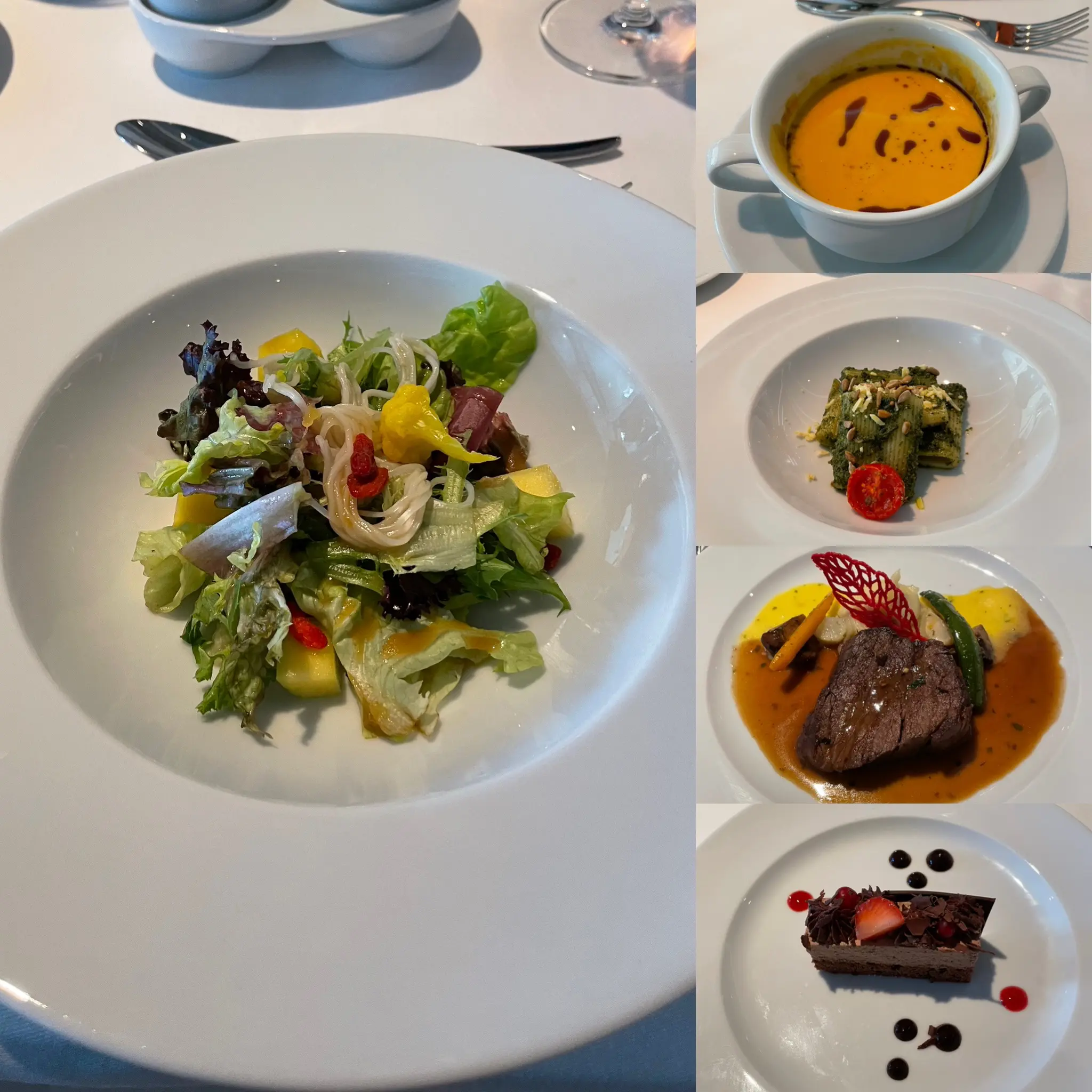 Taufmenü im Atlantik Klassik Restaurant