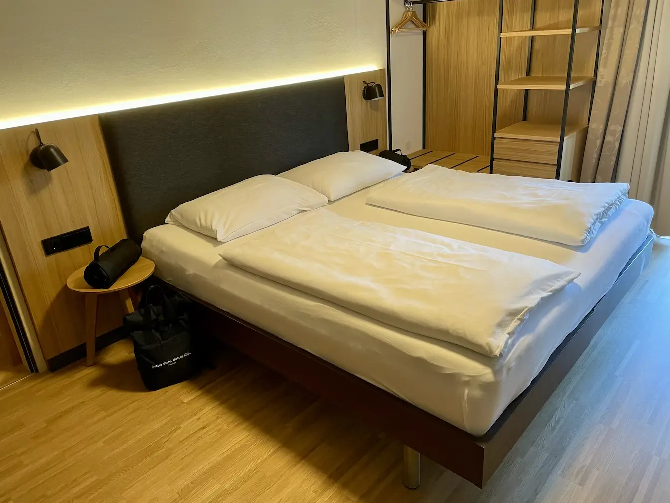 Schlafzimmer im Hotel eduCare