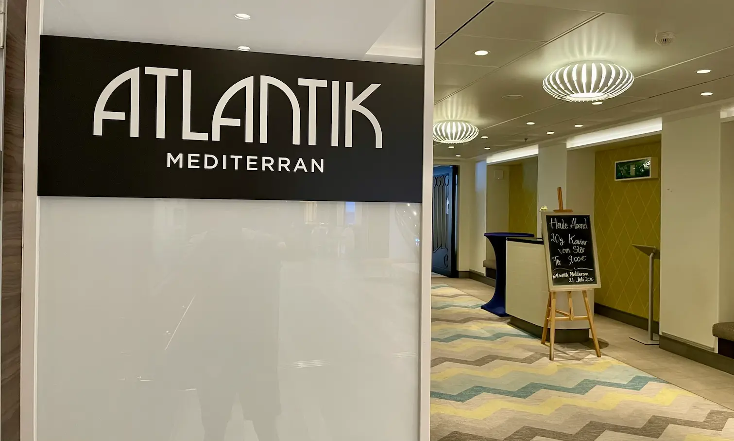 Atlantik Mediterran Restaurant auf der Mein Schiff 6