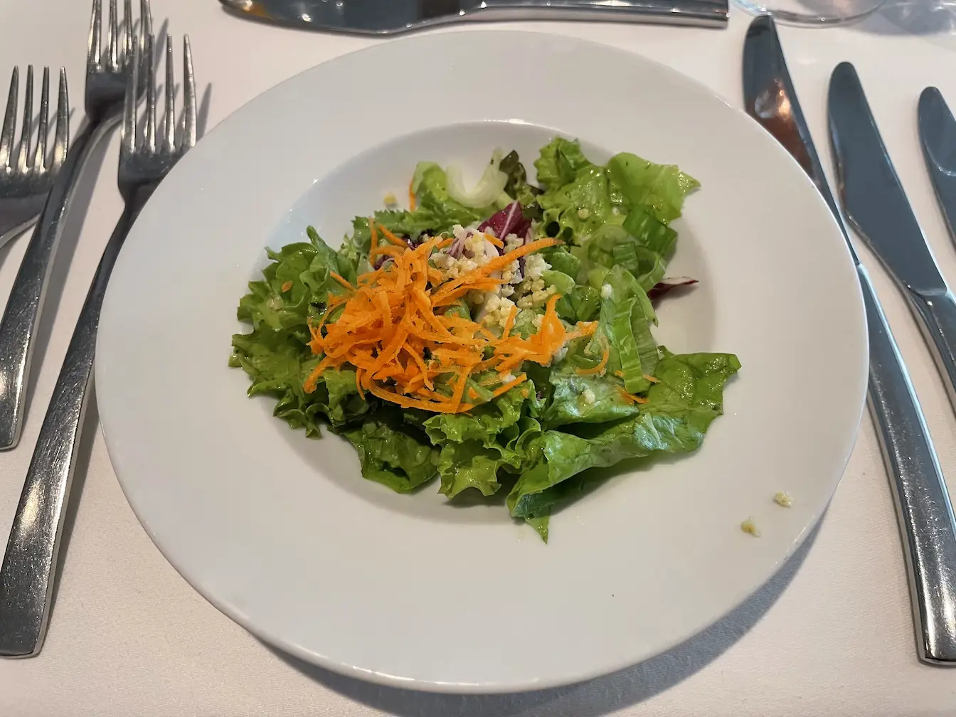 Bunter Blattsalat in Kräuterdressing mit Bio-Hirse