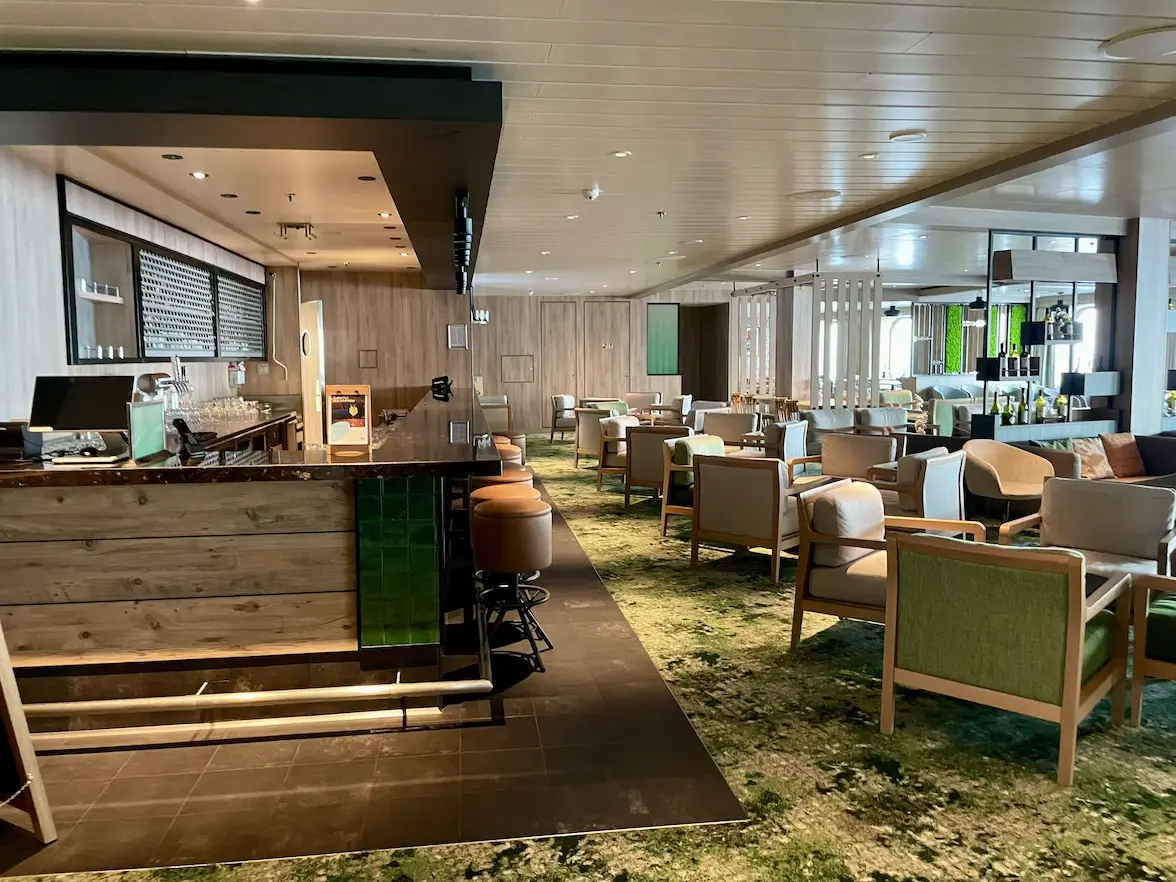 Inklusiv-Bar im Chalet auf der Mein Schiff Relax