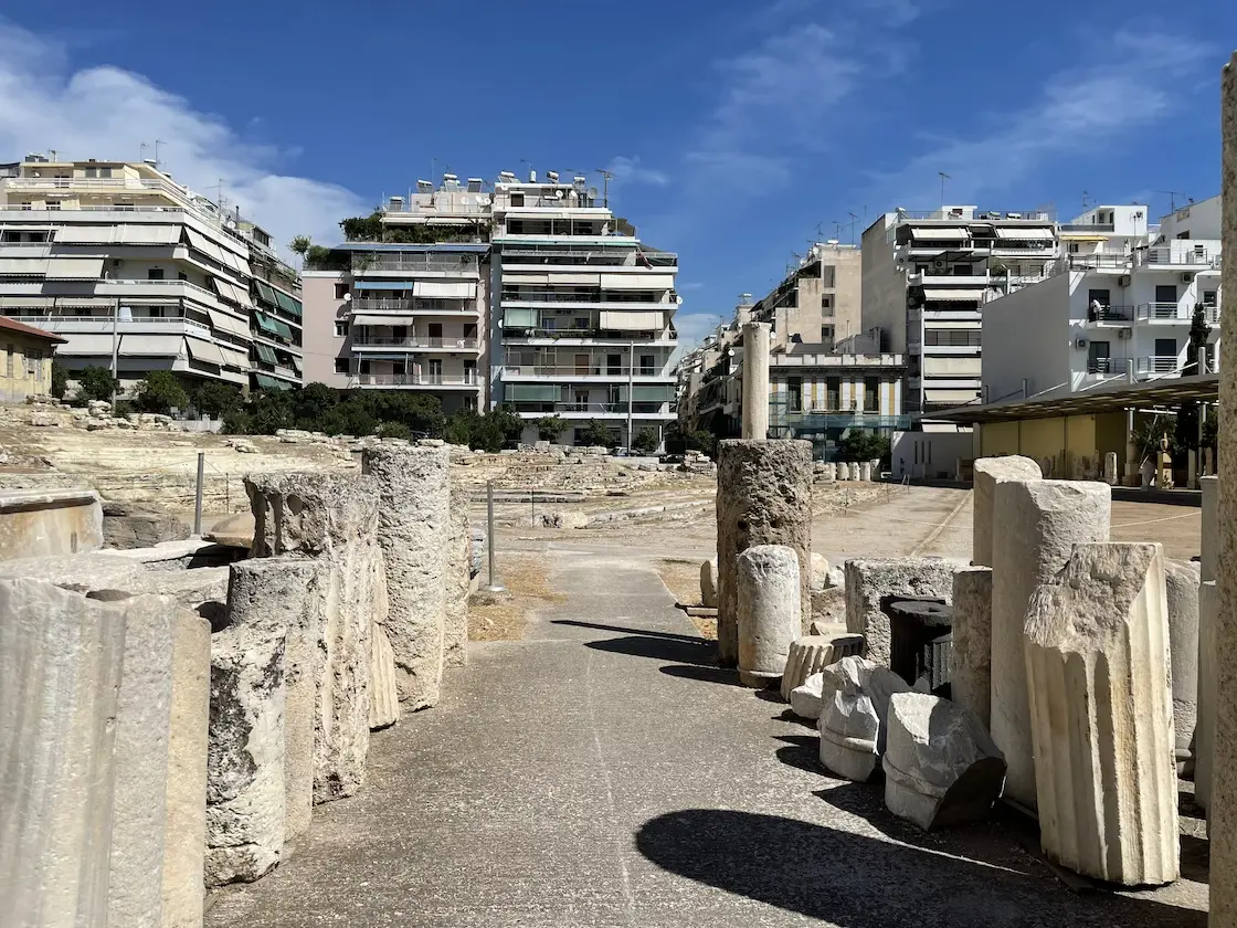 Das Archäologische Museum von Piräus von außen