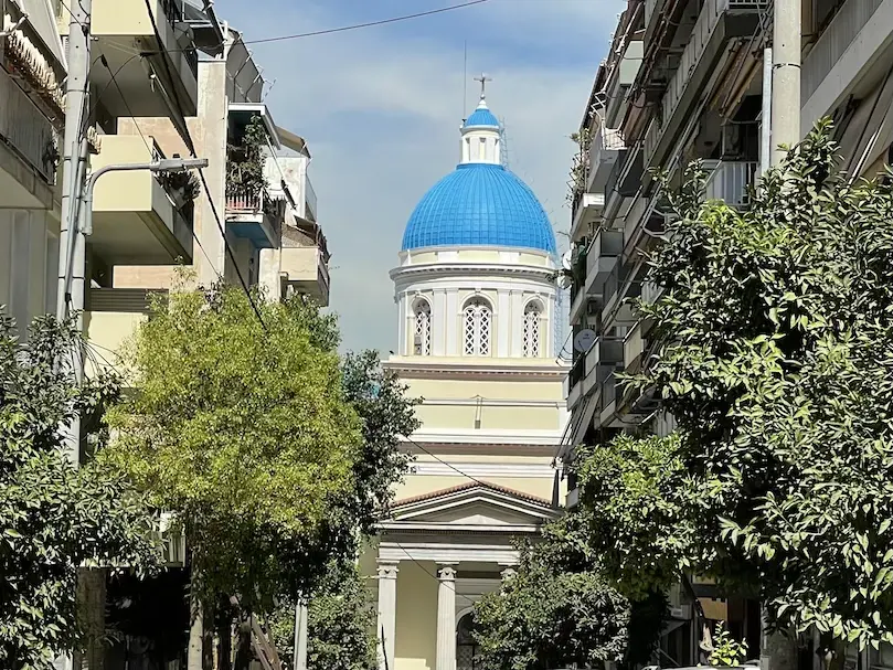 Die große Kirche des Heiligen Nikolaus in Piräus