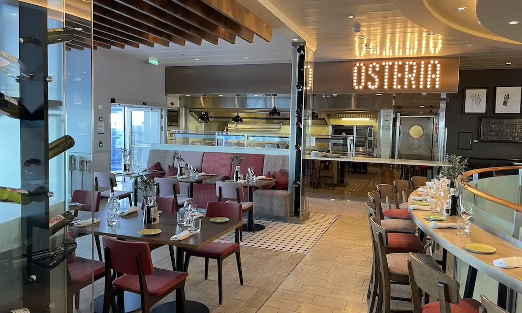 Osteria auf der Mein Schiff 5