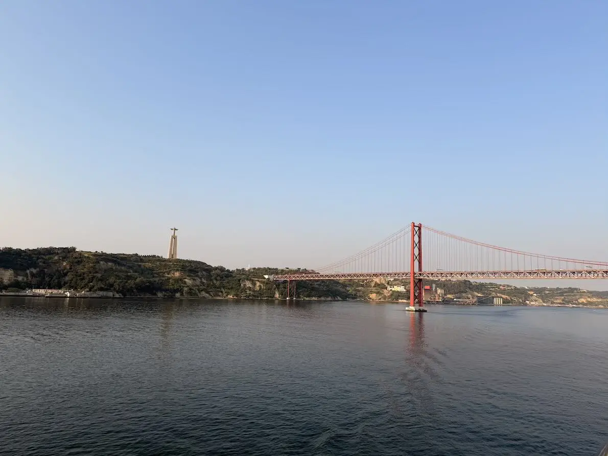 Ponte 25 de Abril in Lissabon