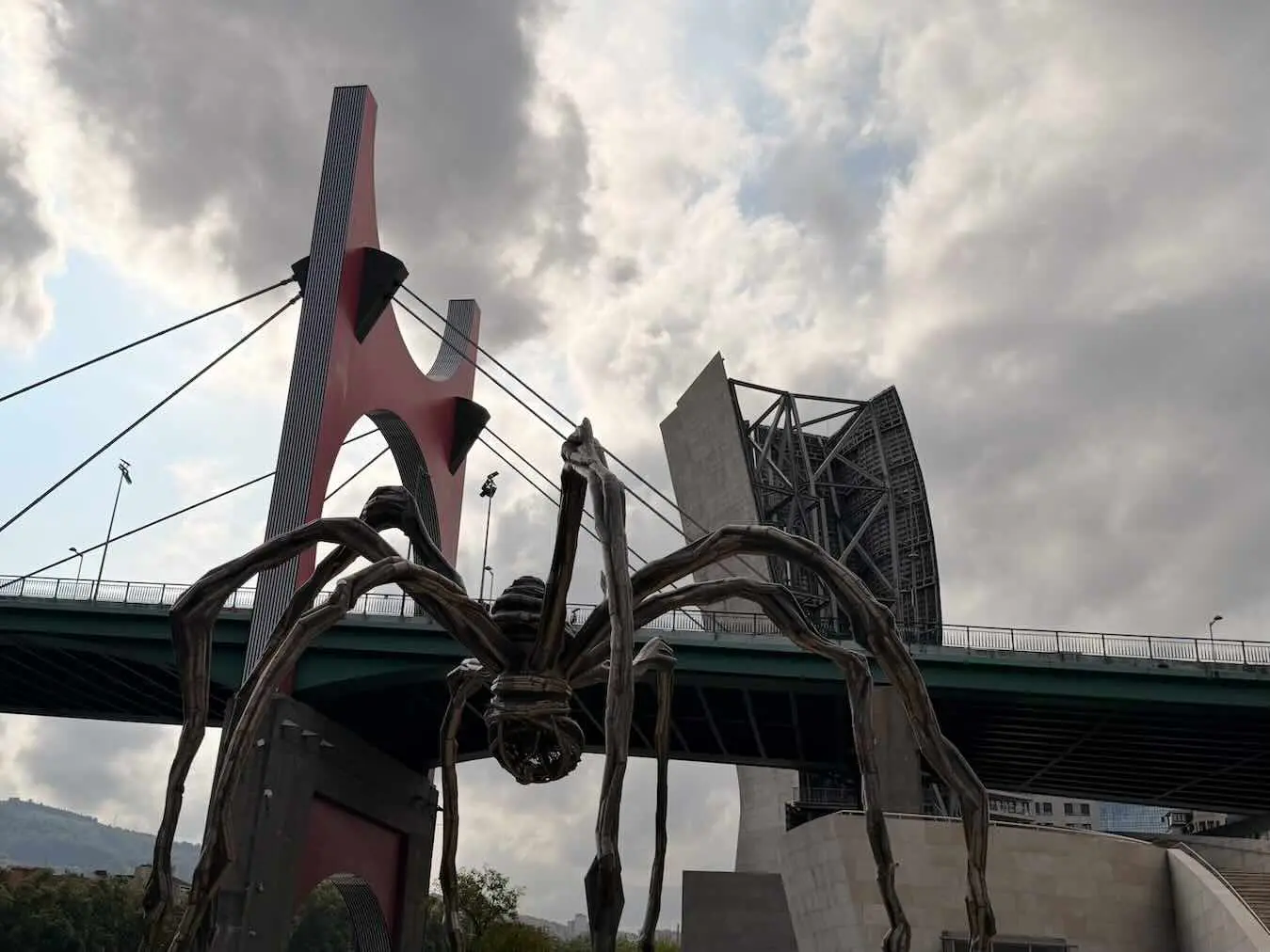 Maman by Louise Bourgeois am Guggenheim-Museum in Bilbao