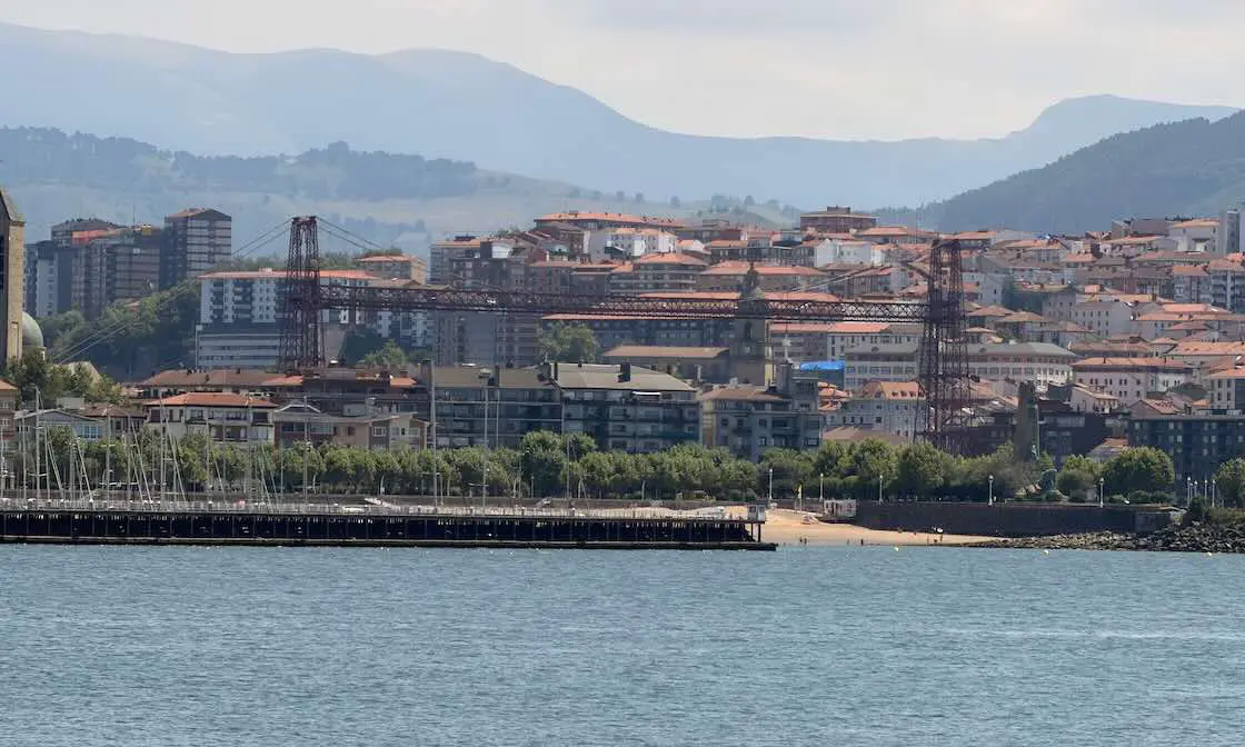 Puente de Vizcaya in Getxo (Spanien)