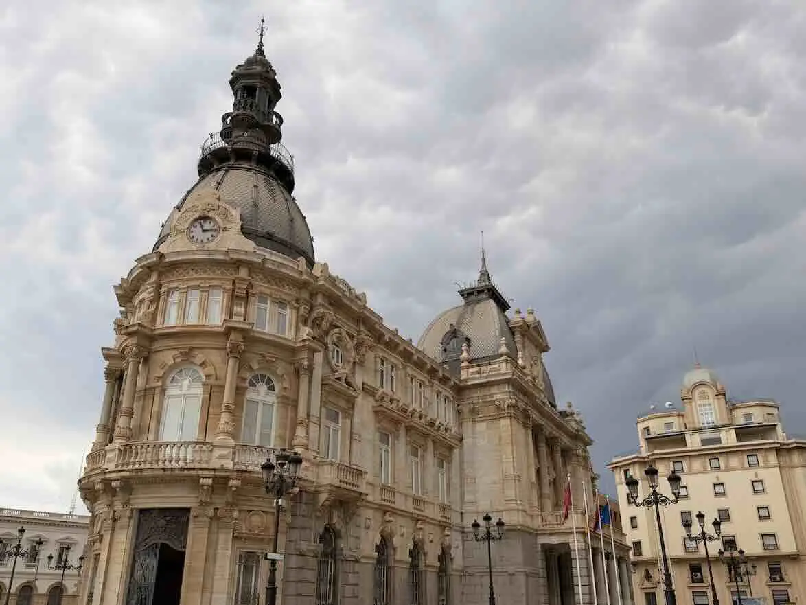 Das Rathaus von Cartagena